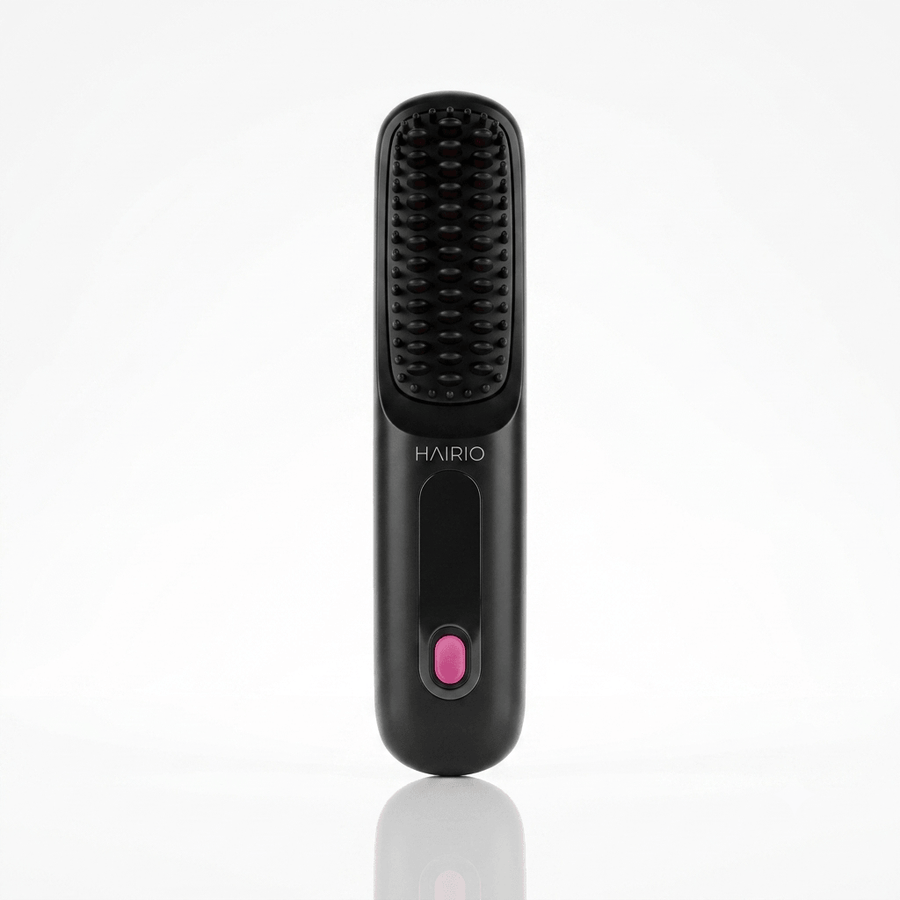 HAIRIO brosse lissante couleur Noir ébène