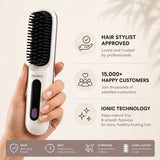 EN | HAIRIO cordless heated brush_hand
