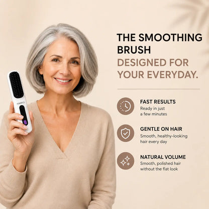 EN | HAIRIO smoothing brush for everyday styling